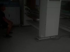 SPC-Boden PVC, das Hitzebeständigkeit des Rollen1000mm ausbreitet